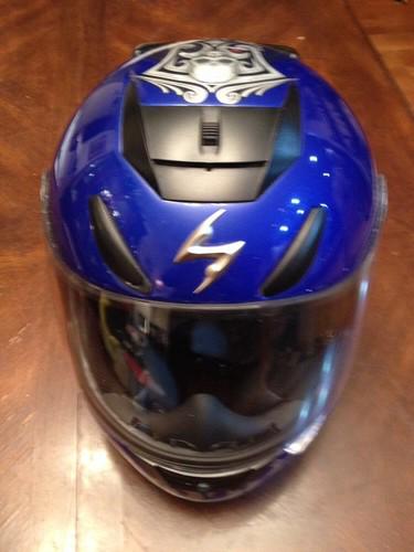 Scorpion exo 700 dot approved small motorcyle helmet used