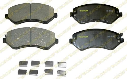 Monroe cx856 brake pad or shoe, front-monroe ceramics brake pad