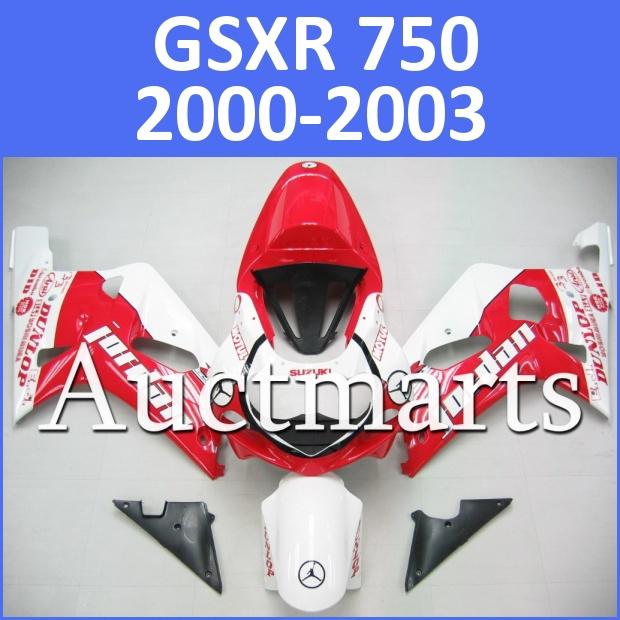 Fit suzuki 00 01 02 03 gsxr 750 gsx-r750 2000 2001 2002 2003 fairing k1 b24 d00