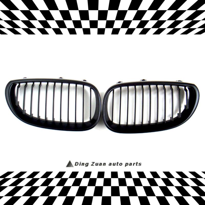 Bmw e60 e61 5 series 2004-2009 sedan / touring matte black grill grille