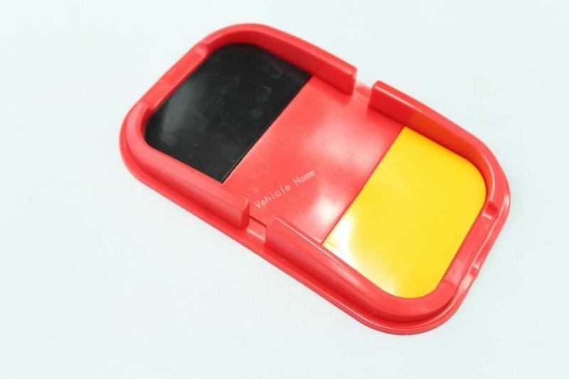 Germany car dashboard non slip phone pad anti mat red case high quality rubber