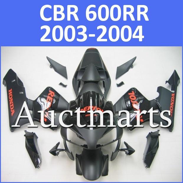 Fit honda 03 04 cbr600rr cbr 600 rr 2003 2004 fairing kit abs plastics a86 d03