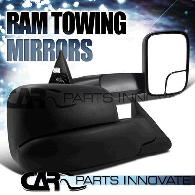 Dodge ram 1500 2500 3500 truck towing side mirrors power heated