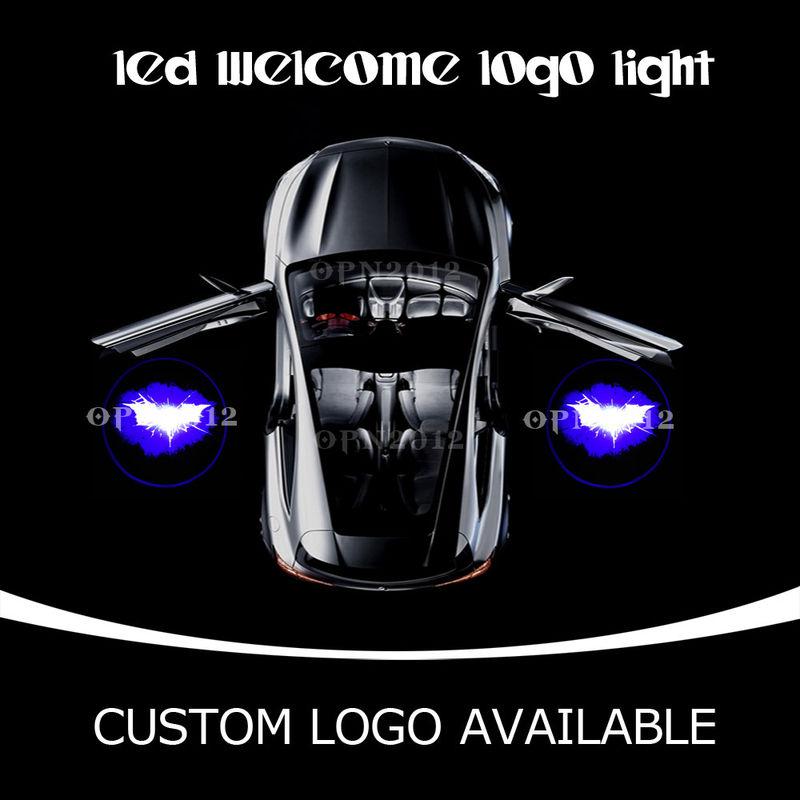 New car door laser projector shadow batman dark knight night gobo led logo light