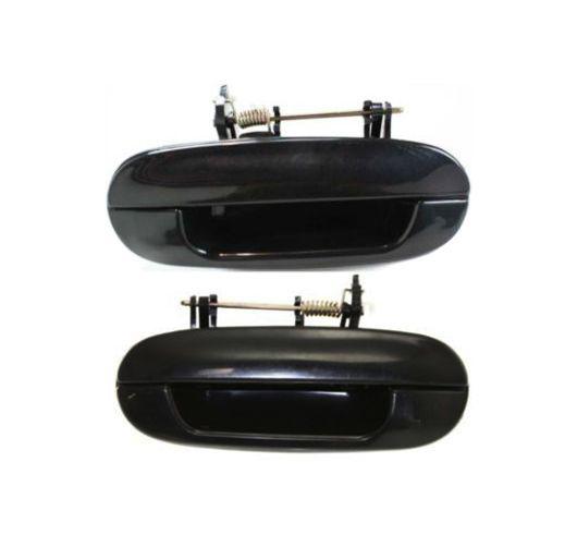 Door handle exterior outside rear ptm left right pair for 02-09 trailblazer