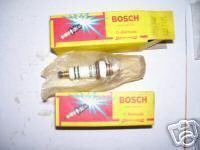 Bosch 18 mm harley flathead knucklehead spark plugs nos set of 2 (352)