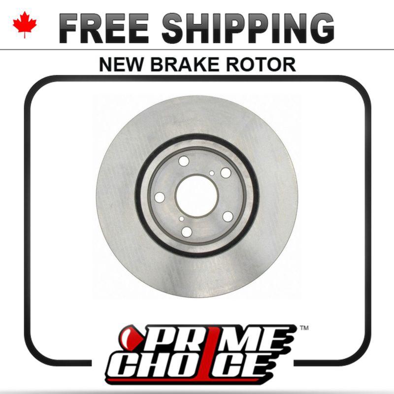 1 premium new disc brake rotor for front fits right passenger side