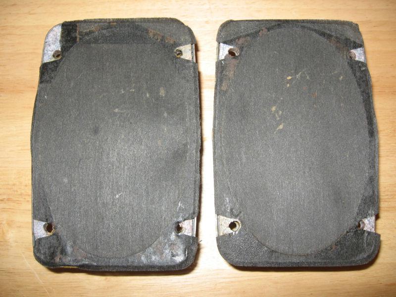 C2 c3 corvette 1978-82 corvette ac delco speakers 4x6 10 ohm original 