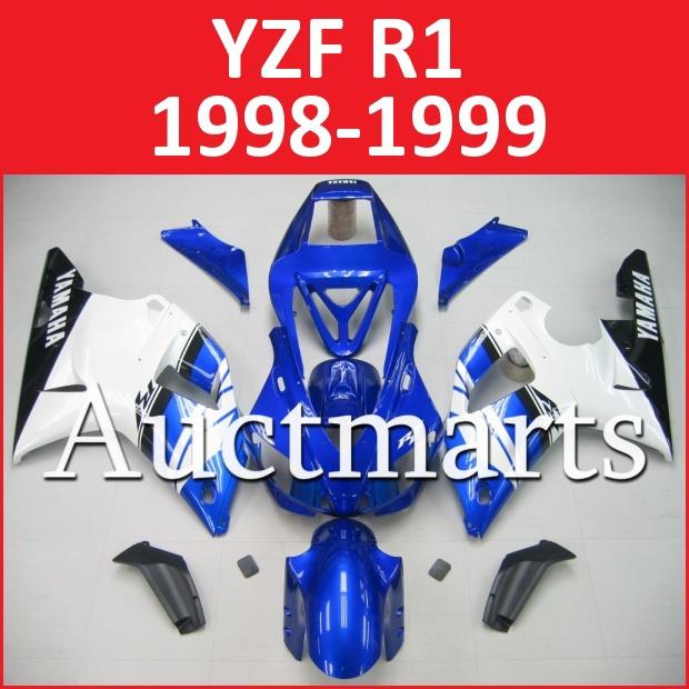 Fit yamaha yzf r1 98 99 yzfr1 1998 1999 1000 fairing kit bodywork a11 a11