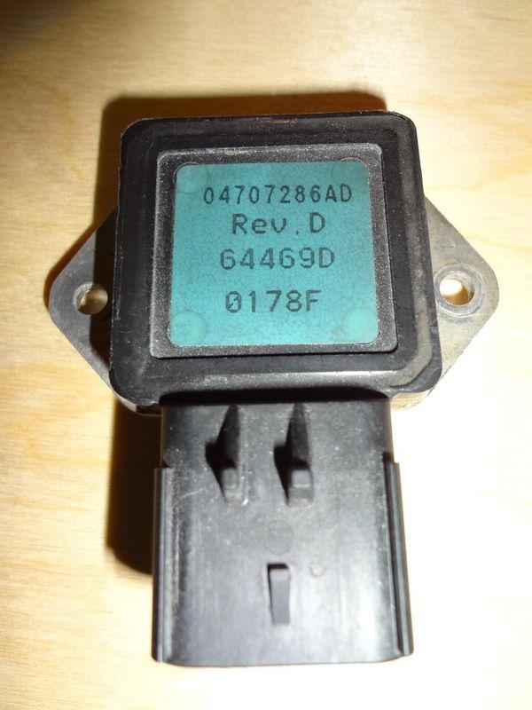 99-04 04707286ad jeep grand cherokee laredo 4.7l v8 radiator cooling fan relay 