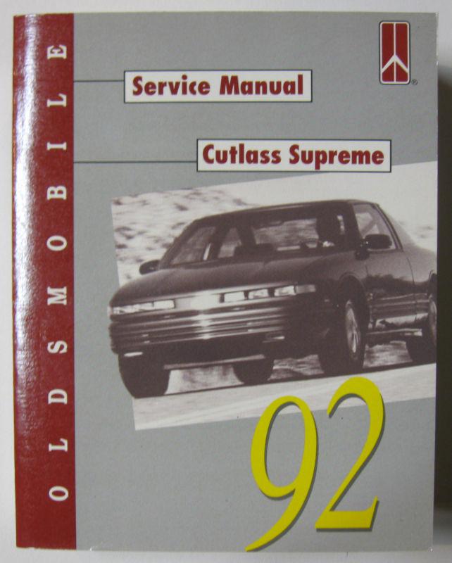 1992 oldsmobile cutlass supreme factory service manual, excellent, olds 92 oem