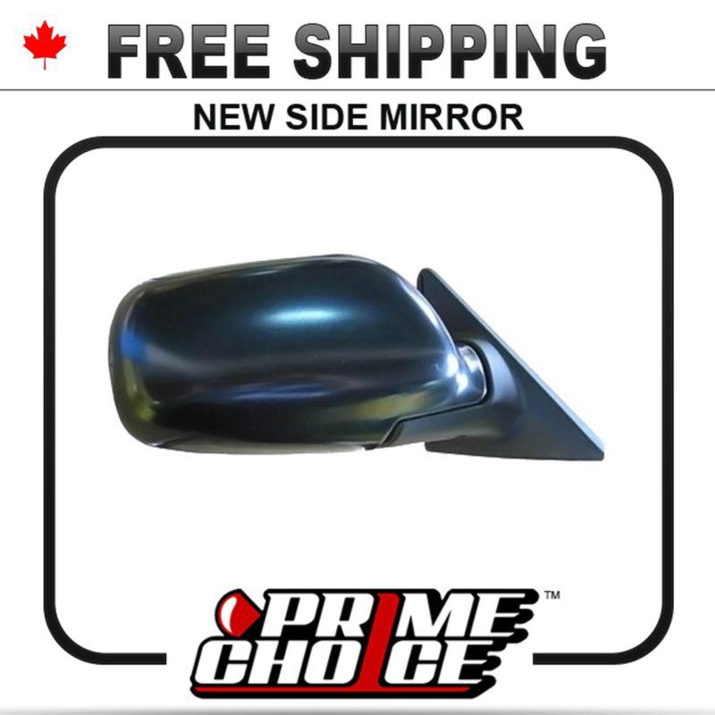 New power non heated passengers side view door mirror