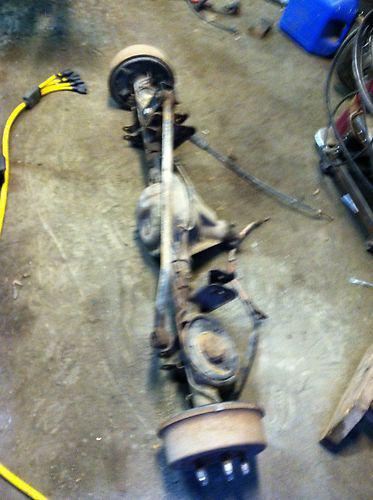 97 1998 jeep wrangler rear end rear axle dana 35 d35