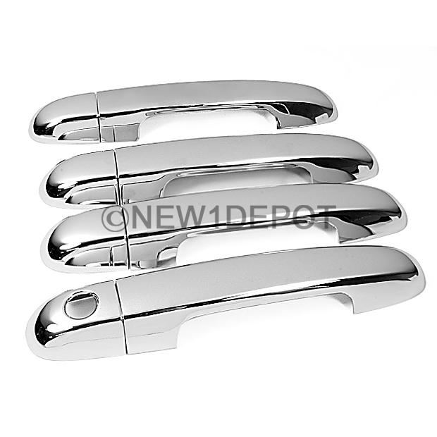 New triple mirror chrome side door handle cover 8pcs fit for kia forte 2009-2011