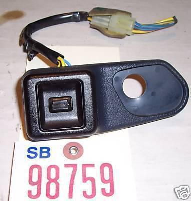 Honda 89 accord window switch right passengers side w/trim 1989