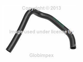 Mercedes r107 right heater hose heater core to return pipe genuine +warranty