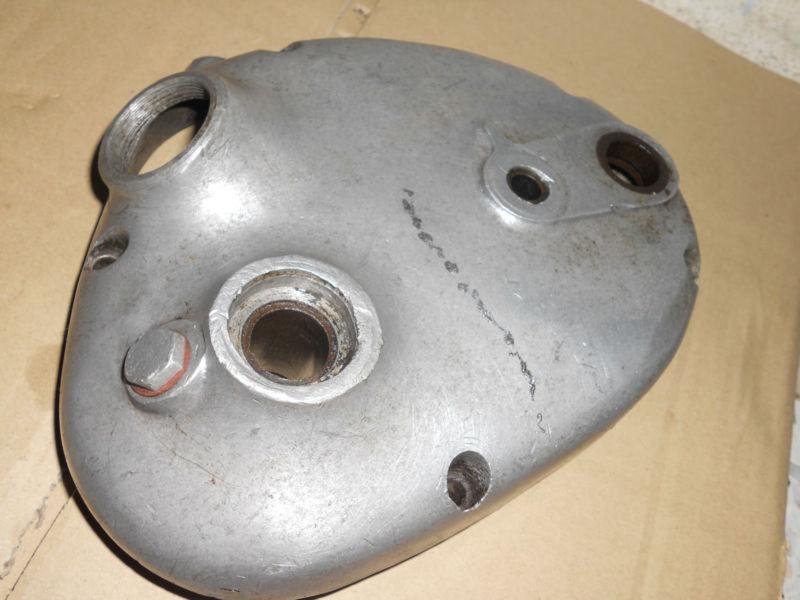 Ajs & matchless or vincent also ariel motorcycle g- box kick side cover ?, used