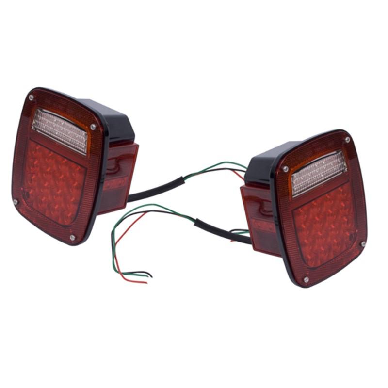 Rugged ridge 12403.85 led taillight assembly 76-86 cj5 cj7