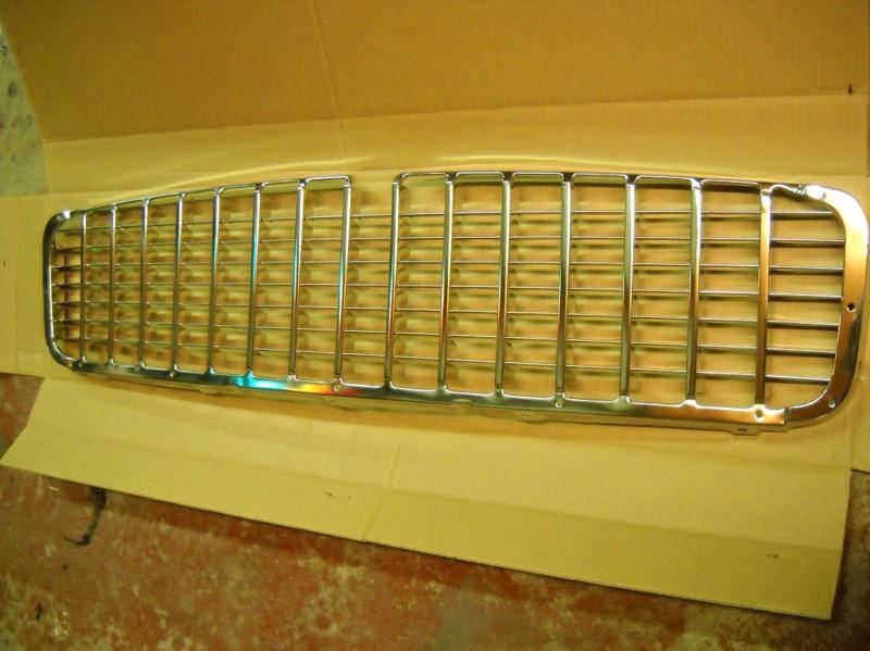 55 chevy grill new stainless steel by gene smith free shipping  lower 48 states