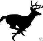Deer , hunting theme    window sticker decal