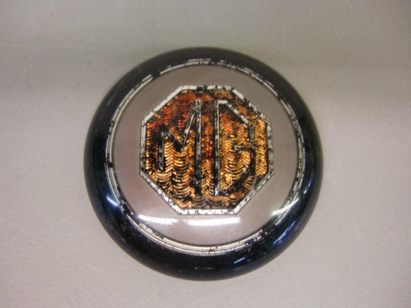 Vintage original mg mga mgb mgc steering wheel horn button cap  