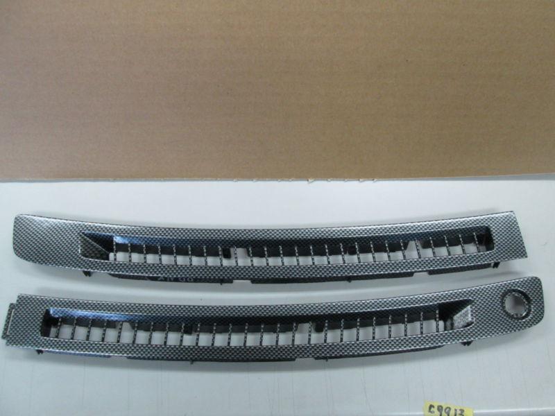 [c9912] jdm:nissan:skyline:ecr33:carbo​n look finish dash upper vent x2set