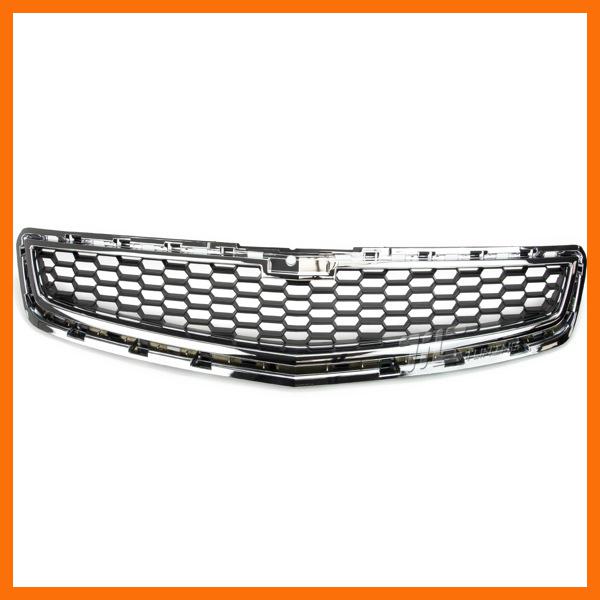 13 14 chevy malibu front grille gm1200647 lower honeycomb screen chrome surround