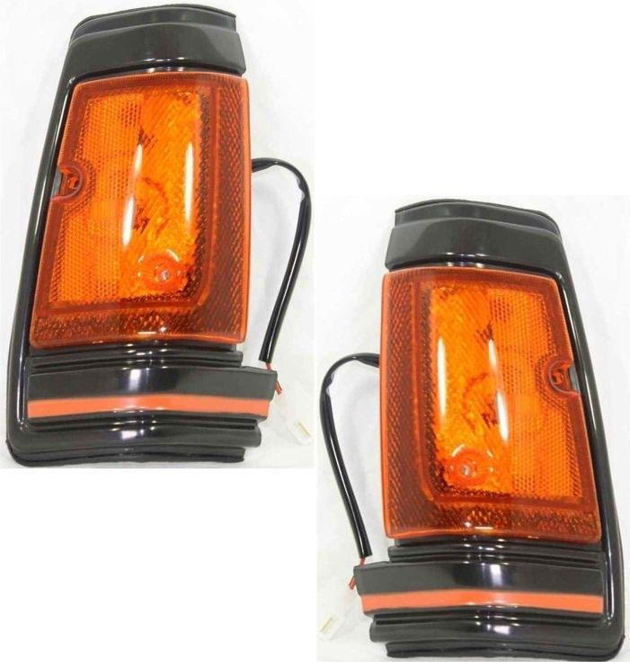 Corner light lamp assembly pair set (driver & passenger side, qty 2)