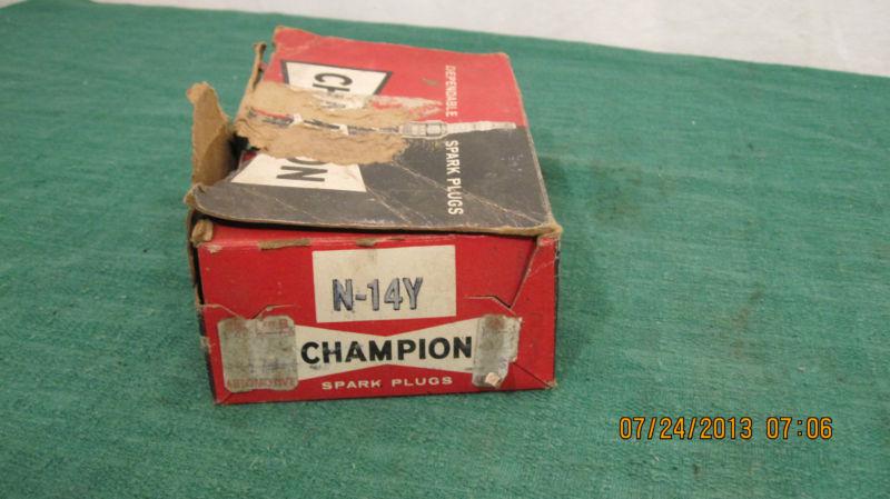  champion spark plugs n-14 y new