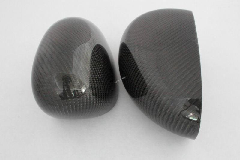 Pair 2 pcs real carbon fiber mirror cover fit for audi tt 1998-2006