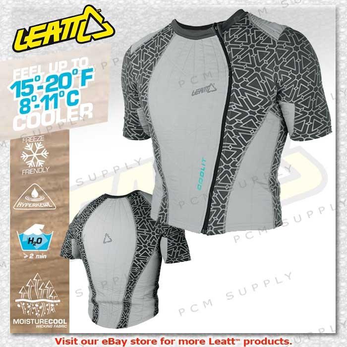 Leatt 2013 motocross mx atv coolit evaporative cooling tee with hyperkewl