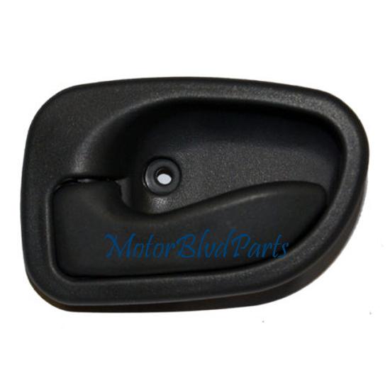 95-99 accent sdn door handle lh inside front=rear black