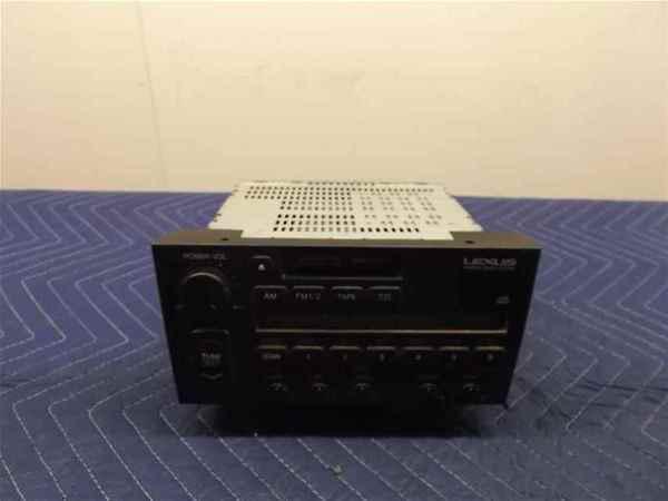 1990-1992 lexus ls400 radio cd player am/fm oem lkq