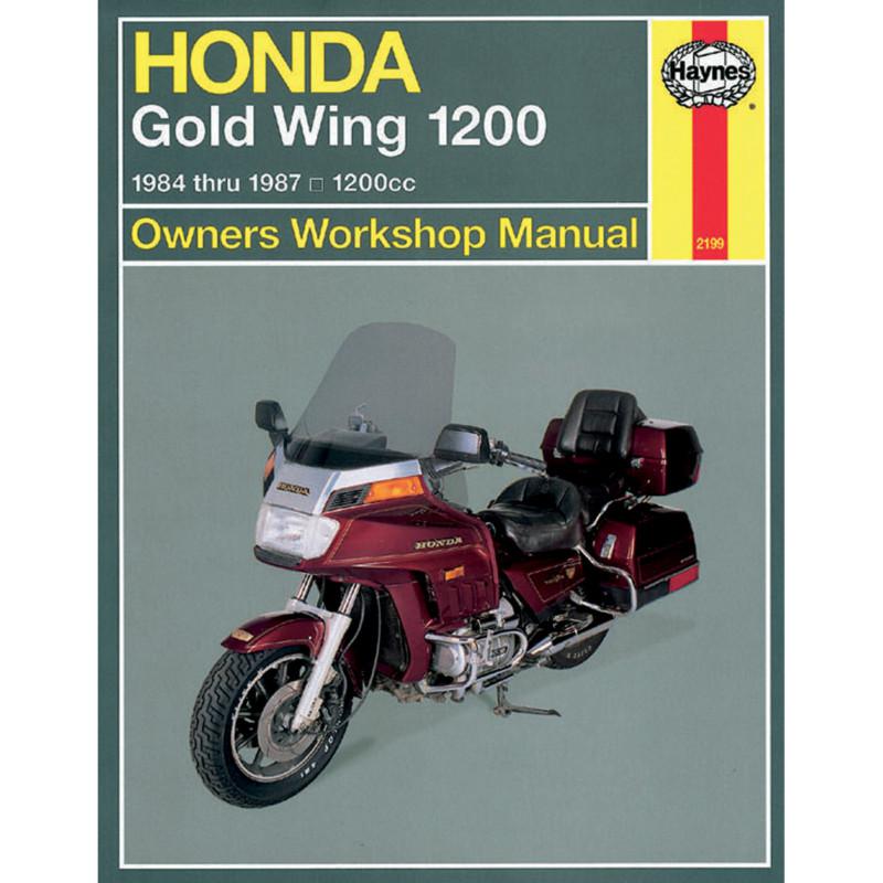 Haynes 2199 repair service manual honda gl1200 gold wing 84-87 exc. efi