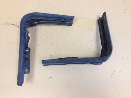 Radiator trim brackets gaskets shroud covers 1985 kawasaki voyager zn1300