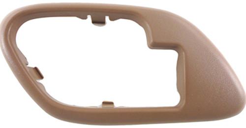 Int handle front/rear left bezel platinum# 1231413