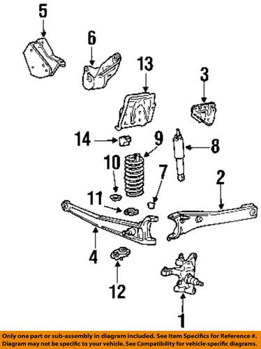 Ford oem 7c2z5b300a front suspension-spring retainer