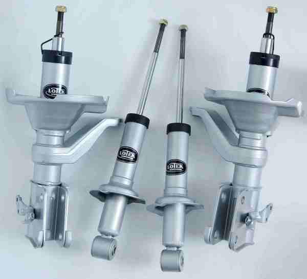 4 new lotek gas struts/shocks 01-02 honda civic nok