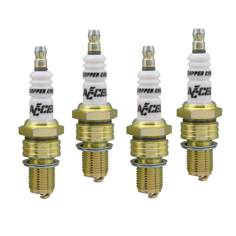 Accel 0142-4 u-groove standard; spark plug 74-84 fuego r17