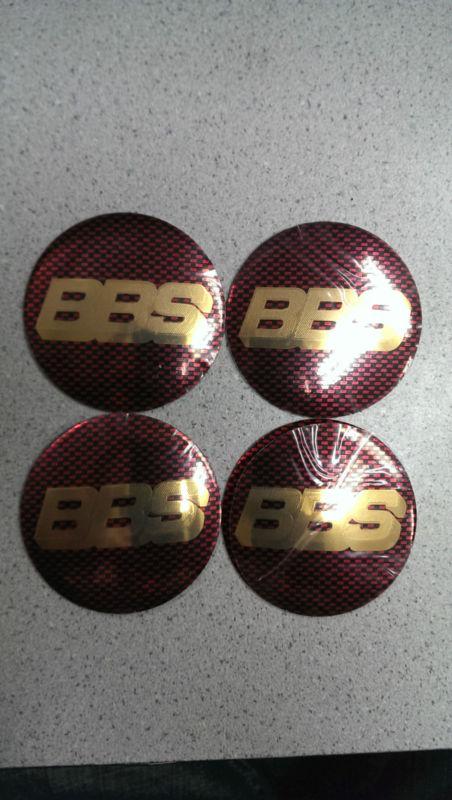 Bbs caps embelems 4 pcs