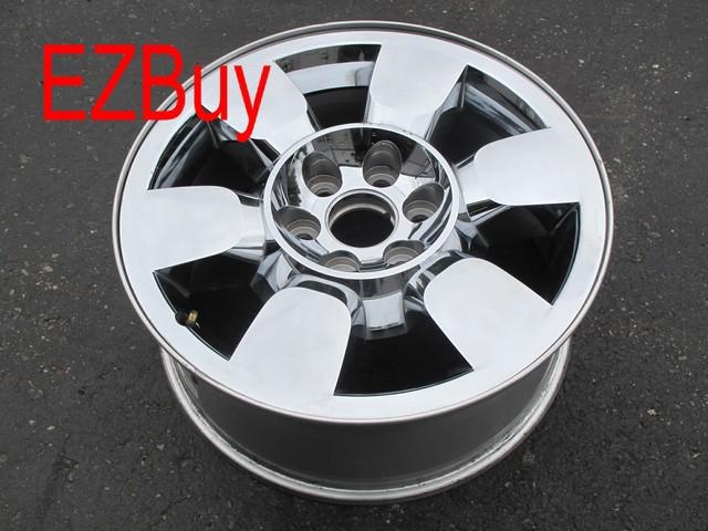 20" gmc yukon sierra chevrolet factory original chrome clad wheel 5419 080201