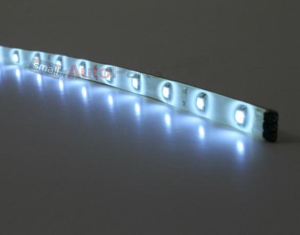 8" super cool white ultrabrights led flexible 12v car waterproof light 3m strip