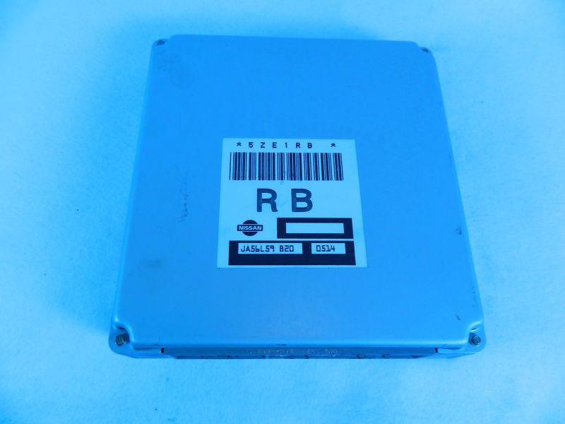 2000-01 nissan sentra gxe xe engine computer unit ecu ja56l59 b20