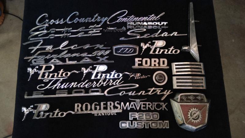 Miscellaneous ford emblems