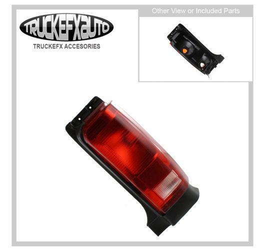Brakelight new clear & red lens right hand town and country rh passenger side