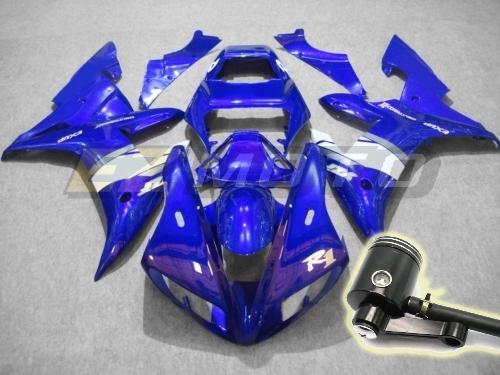 Free brake fluid reservoir! inj fairing for yamaha yzf 1000 r1 02 03 ae