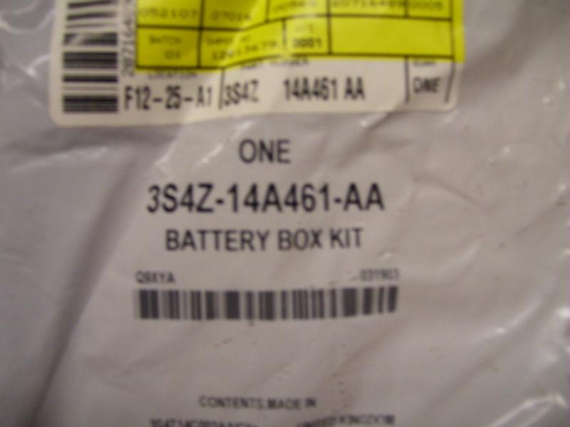 Ford oem battery box kit 3s4z14a461aa