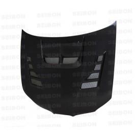 Seibon cw-style carbon fiber hood for 2006-2007 subaru impreza/wrx/sti