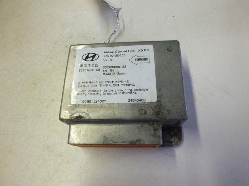 2005 hyundai elantra srs module 95910-2d650 oem