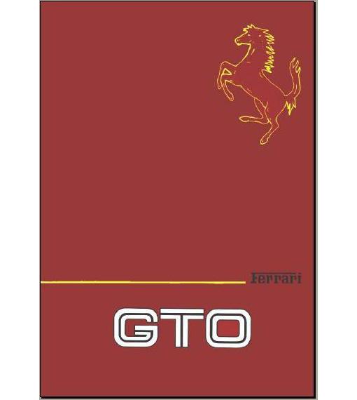 Ferrari 288 gto owners manual's technical info + bonus